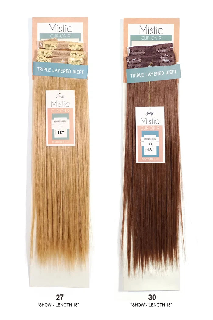 ZURY MISTIC CLIP-ON WEAVE 22 9PC 22" ZURY