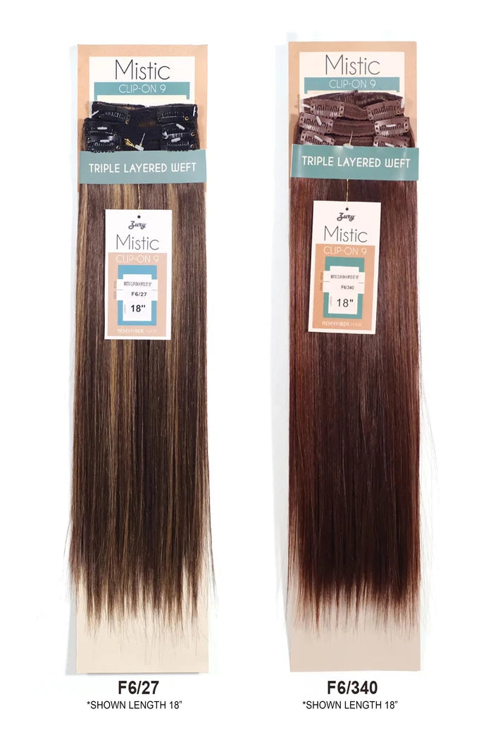 ZURY MISTIC CLIP-ON WEAVE 22 9PC 22" ZURY