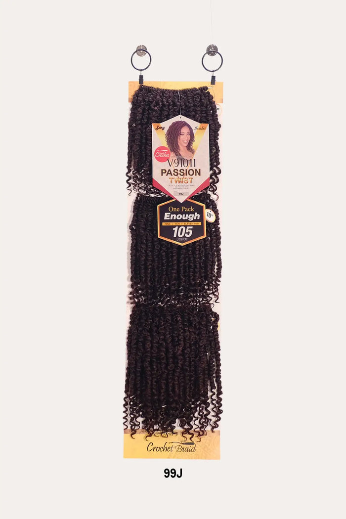 ZURY V11 PASSION TWIST CROCHET BRAID 9" 10" 11" ZURY